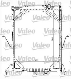 Теплообменник VALEO 734299