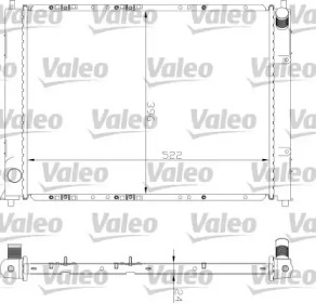 Теплообменник VALEO 734354