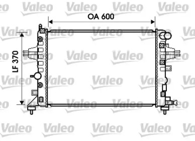 Теплообменник VALEO 734381