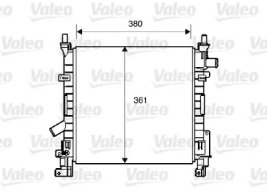 Теплообменник VALEO 734392