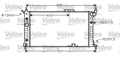 Теплообменник VALEO 734429