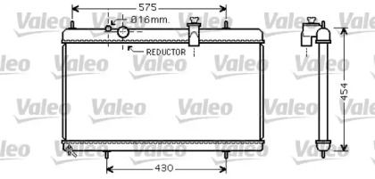 Теплообменник VALEO 734452