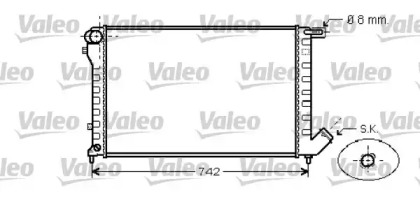 Теплообменник VALEO 734456