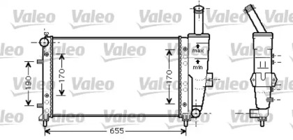 Теплообменник VALEO 734459