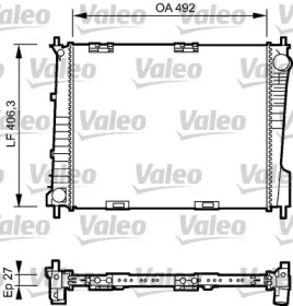 Теплообменник VALEO 734462