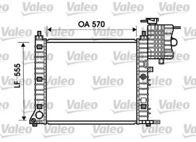 Теплообменник VALEO 734674