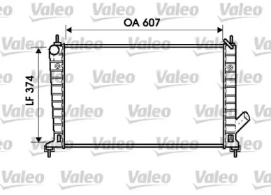 Теплообменник VALEO 734714