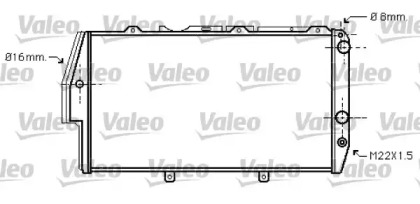 Теплообменник VALEO 734738