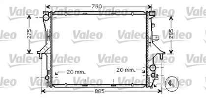 Теплообменник VALEO 734739