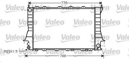 Теплообменник VALEO 734751