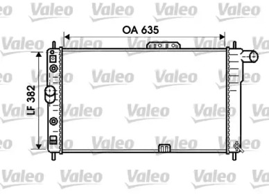 Теплообменник VALEO 734761