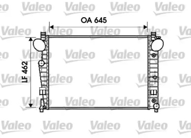 Теплообменник VALEO 734801