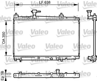 Теплообменник VALEO 734842