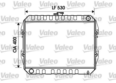 Теплообменник VALEO 734846