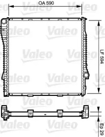 Теплообменник VALEO 734895