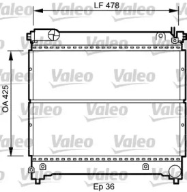 Теплообменник VALEO 734918