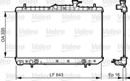 Теплообменник VALEO 734960