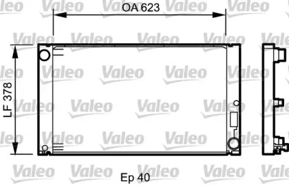 Теплообменник VALEO 735034