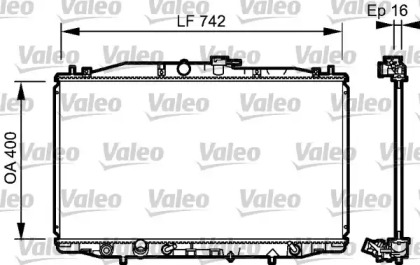 Теплообменник VALEO 735049