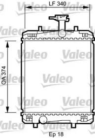 Теплообменник VALEO 735072