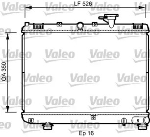 Теплообменник VALEO 735077