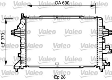 Теплообменник VALEO 735080