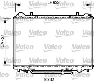 Теплообменник VALEO 735095