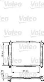 Теплообменник VALEO 735158