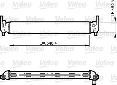 Теплообменник VALEO 735310