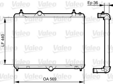 Теплообменник VALEO 735371