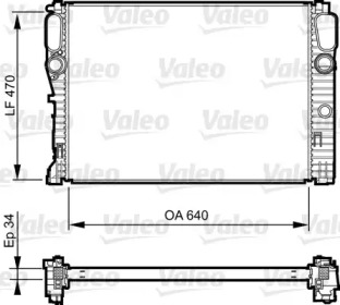 Теплообменник VALEO 735382