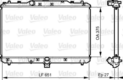 Теплообменник VALEO 735400