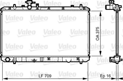 Теплообменник VALEO 735407