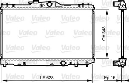 Теплообменник VALEO 735415