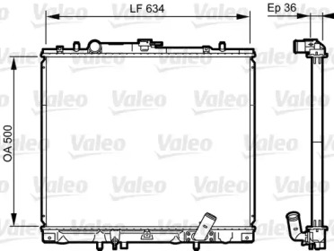 Теплообменник VALEO 735420