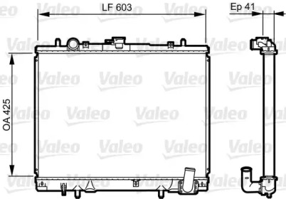 Теплообменник VALEO 735428