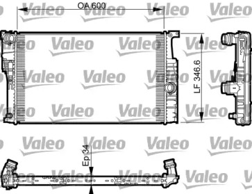 Теплообменник VALEO 735464