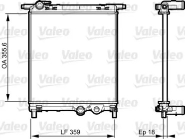 Теплообменник VALEO 735469