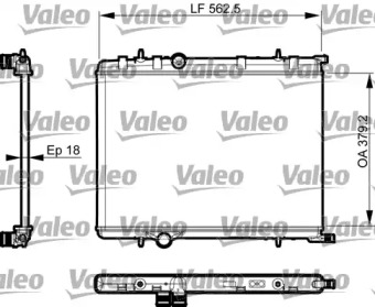 Теплообменник VALEO 735496