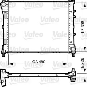 Теплообменник VALEO 735498