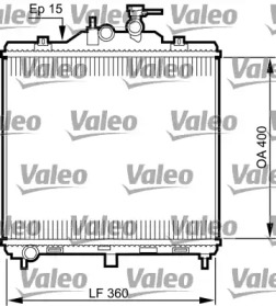 Теплообменник VALEO 735499