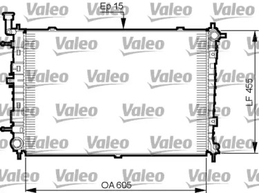 Теплообменник VALEO 735516