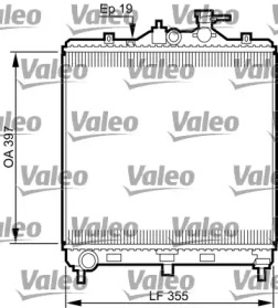 Теплообменник VALEO 735522