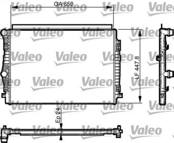 Теплообменник VALEO 735559