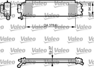 Теплообменник VALEO 735561