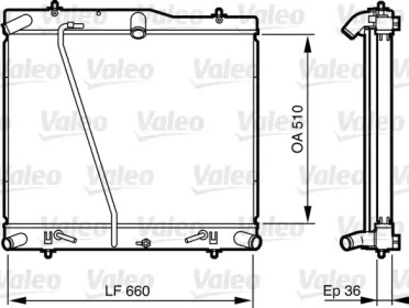 Теплообменник VALEO 735565