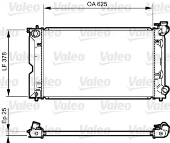 Теплообменник VALEO 735567