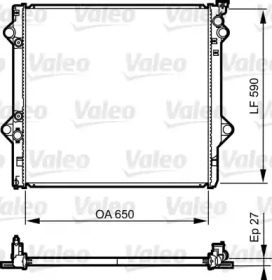 Теплообменник VALEO 735569