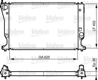 Теплообменник VALEO 735573