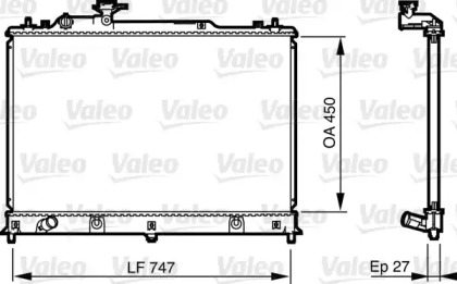 Теплообменник VALEO 735577